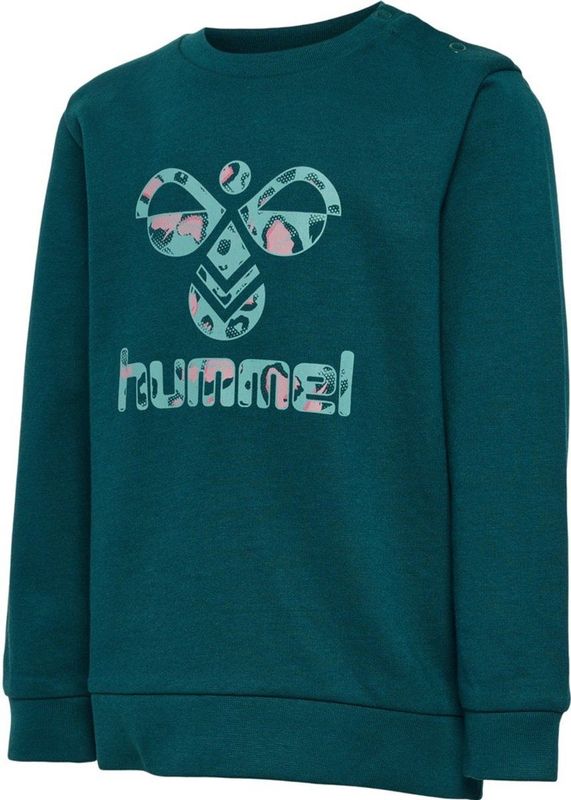Hummel - Hmllime Sweatshirt - Groen - Biologisch Katoen