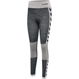 Hummel - Cleaa Seamless Mid Waist - Leggings - Rekbare Stof - Middelhoge Taille
