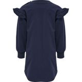 Hummel - Signe - Sweat Dress - Katoen - Trapezesilhouet met Ruches