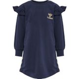 Hummel - Signe - Sweat Dress - Katoen - Trapezesilhouet met Ruches