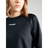 Hummel - MT Kale - Sweatshirt - Zwart - Interlock Stof - Raglanmouwen
