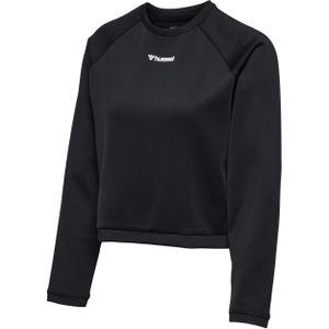 Hummel - MT Kale - Sweatshirt - Zwart - Interlock Stof - Raglanmouwen