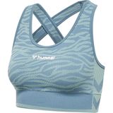 Hummel - Mt Saga Seamless - Sport-top - Zwart - Polyester