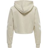 Hummel - hmlLEGACY WOMAN CROPPED HOODIE - Grijs - Hoodie