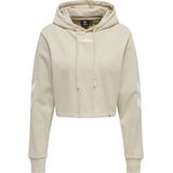 Hummel - hmlLEGACY WOMAN CROPPED HOODIE - Grijs - Hoodie