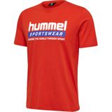 Hummel - Legacy Carson - T-shirt - Zwart - 100% Katoen