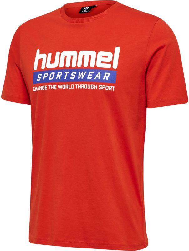 Hummel - Legacy Carson - T-shirt - Zwart - 100% Katoen