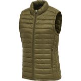 Hummel - Red Quilted - Vest - Rood - Gewatteerd, Polyamide, Ritssluiting