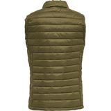 Hummel - Red Quilted - Vest - Rood - Gewatteerd, Polyamide, Ritssluiting