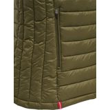 Hummel - Red Quilted - Vest - Rood - Gewatteerd, Polyamide, Ritssluiting