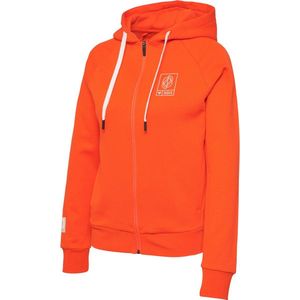 HUMMEL - Full Zip Sweatshirt - Dames - Grijs - Katoen