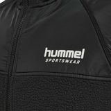 Hummel - Hmllgc Charley - Fleece Gilet - Zwart - Strickfleece met Geweven Inzetten