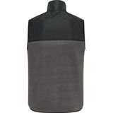 Hummel - Hmllgc Charley - Fleece Gilet - Blackened Pearl - Hoog Kraag, Gevoerde Zakken