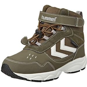 hummel Zap Hike Jr Enkellaars voor kinderen, uniseks, dark olive, 31 EU