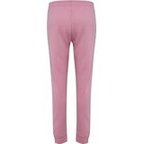 hml - MOVER COTTON CUFF PANTS - Cargobroek - Fleece - Zwart
