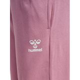 hml - MOVER COTTON CUFF PANTS - Cargobroek - Fleece - Zwart