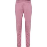 hml - MOVER COTTON CUFF PANTS - Cargobroek - Fleece - Zwart
