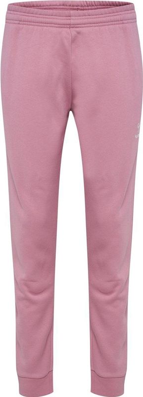 hml - MOVER COTTON CUFF PANTS - Cargobroek - Fleece - Zwart
