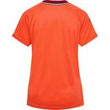 Hummel Ongrid Poly Shirt Dames - sportshirts - oranje - Vrouwen