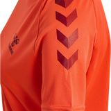 Hummel Ongrid Poly Shirt Dames - sportshirts - oranje - Vrouwen