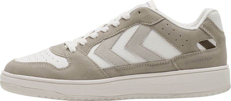 Hummel - Stpower Play Suede Mix - Schoenen - Wit - Suède