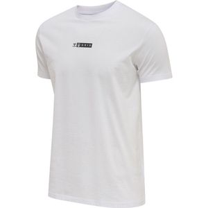 Hummel Offgrid Cotton Tee - sportshirts - wit - Unisex