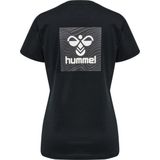Hummel Offgrid Cotton Tee Dames - sportshirts - zwart - Vrouwen