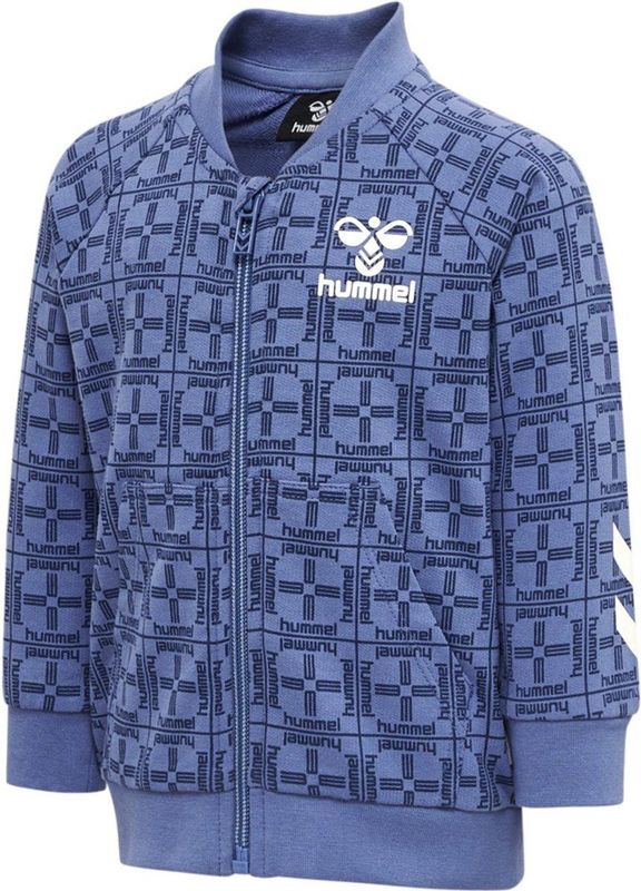 Hummel - Tommy - Cardigan - Biologisch Katoen - Volledige Ritssluiting - Full Print