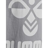 Hummel - hmlTres - T-Shirt - Grijs Gevlekt - Katoen