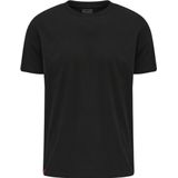 Hummel - Basic T-Shirt - Katoen - Ronde Hals - Korte Mouwen