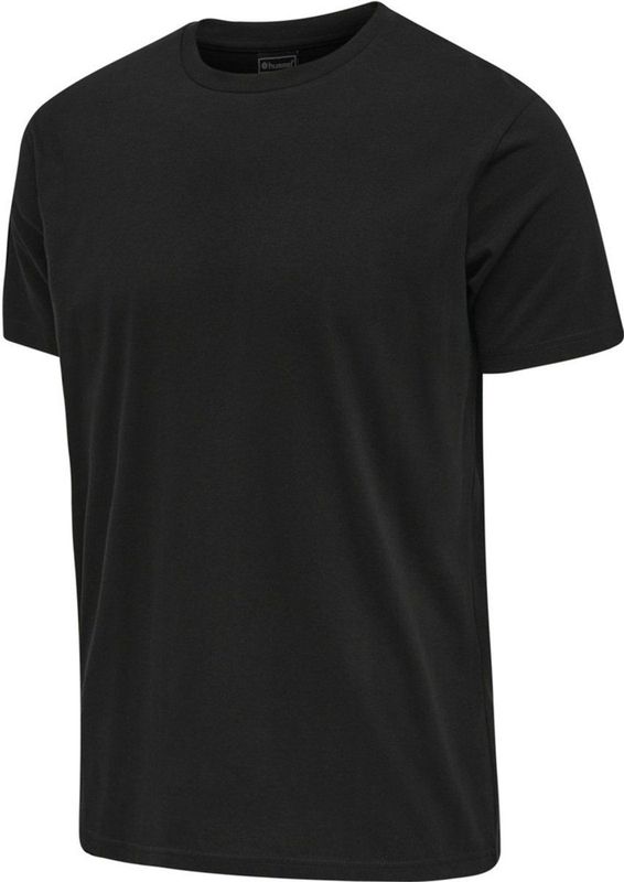 Hummel - Basic T-Shirt - Katoen - Ronde Hals - Korte Mouwen