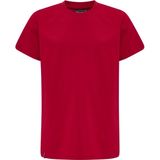 Hummel - hmlRED BASIC - T-shirt - Rood - Korte Mouwen