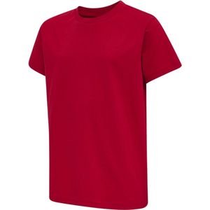 Hummel - hmlRED BASIC - T-shirt - Rood - Korte Mouwen