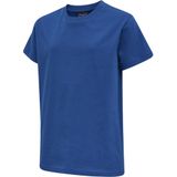 Hummel - Hmlred Basic T-Shirt - Korte Mouwen - Ronde Hals - Katoen Jersey