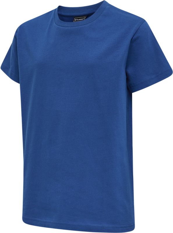 Hummel - Hmlred Basic T-Shirt - Korte Mouwen - Ronde Hals - Katoen Jersey