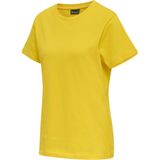 Hummel - hmlRED BASIC T-Shirt - Rood - Katoen - Korte Mouwen
