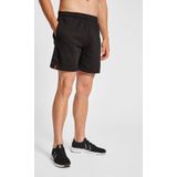 Hummel - Hmlred Basic - Sweat Shorts - Zwart - 80% Katoen, 20% Polyester