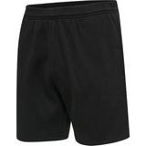 Hummel - Hmlred Basic - Sweat Shorts - Zwart - 80% Katoen, 20% Polyester