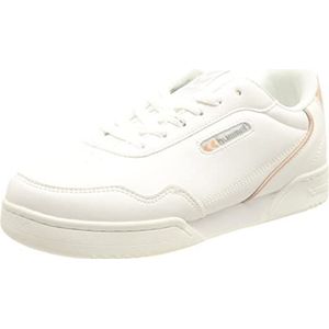 hummel Forli Sneakers, uniseks, wit/roze dust, 36 EU, White Rose Stof, 36 EU