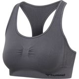 Hummel - hmlSHAPING Naadloze Sporttop - Zwart - Polyamide/Elastaan