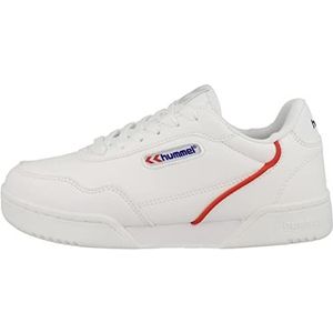 hummel Forli Unisex Sneakers, wit/rood/blauw.