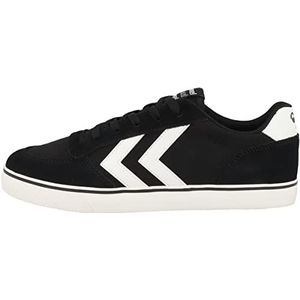 hummel Stadil LX-E Canvas sneakers, uniseks, zwart, 39 EU, zwart, 39 EU