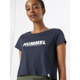 Hummel - Legacy - Crop Top - Zwart - 100% Katoen