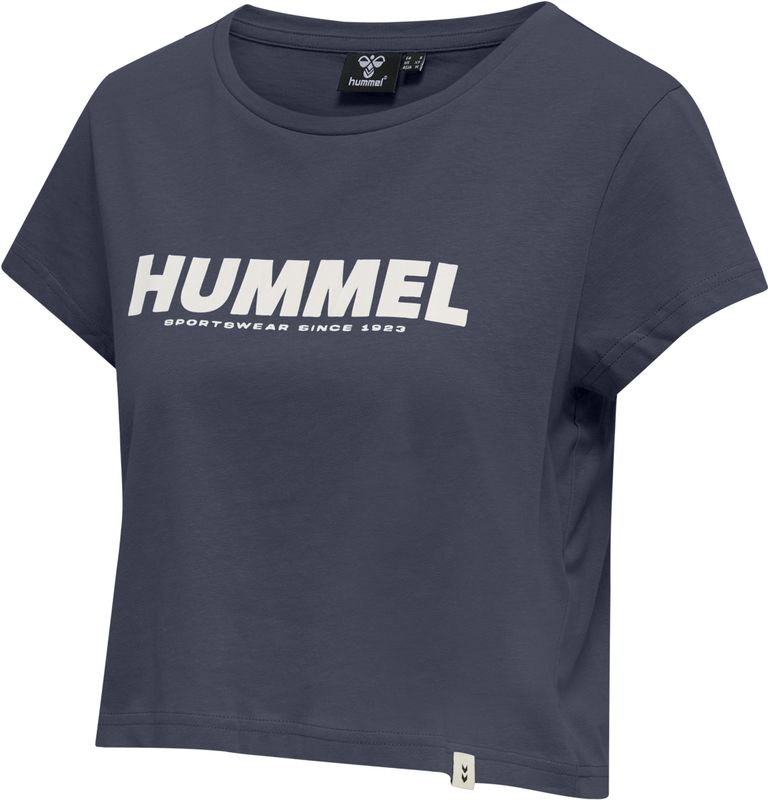Hummel - Legacy - Crop Top - Zwart - 100% Katoen