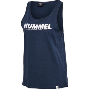 Hummel - hmlLEGACY WOMAN TANK TOP - Mouwloze Top - Zacht Fleece - Bedrukt Logo