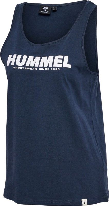 Hummel - hmlLEGACY WOMAN TANK TOP - Mouwloze Top - Zacht Fleece - Bedrukt Logo
