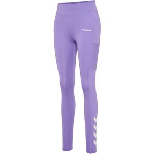 hummel® - MT CHIPO MID WAIST TIGHTS - Sportbroek - Zwart - Stretch Jersey