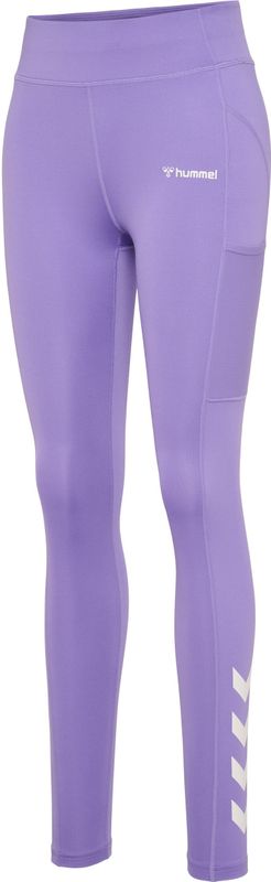 hummel® - MT CHIPO MID WAIST TIGHTS - Sportbroek - Zwart - Stretch Jersey