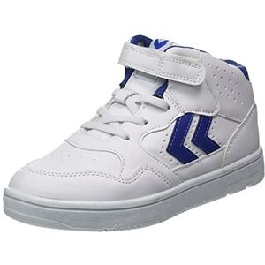 hummel Camden HIGH JR Sneaker, wit/blauw, 36 EU