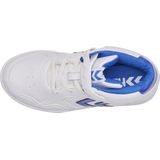 Hummel - Camden High Jr - Sneakers - Wit/Blauw - Kunstleer